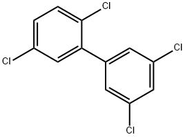 2,3',5,5'-テトラクロロビフェニル 化学構造式