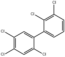 2,3,3',4',6'-ペンタクロロ-1,1'-ビフェニル 化学構造式
