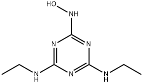 N,N'-Diethyl-N''-hydroxy-1,3,5-triazine-2,4,6-triamine Structure