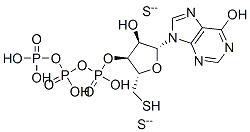 thioinosine triphosphate disulfide Structure