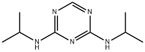 2,4-ビス(イソプロピルアミノ)-1,3,5-トリアジン 化学構造式