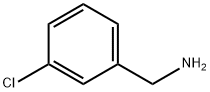3-クロロベンジルアミン 化学構造式