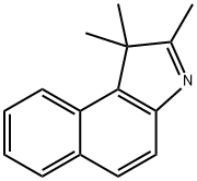 1,1,2-三甲基-1H-苯并[e]吲哚, 41532-84-7, 结构式