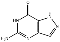 5-AMINO-1,6-DIHYDRO-PYRAZOLO[4,3-D]PYRIMIDIN-7-ONE Struktur