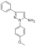 1-(4-METHOXYPHENYL)-3-PHENYL-1H-PYRAZOL-5-AMINE Structure
