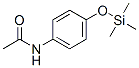 4-(アセチルアミノ)-1-[(トリメチルシリル)オキシ]ベンゼン 化学構造式