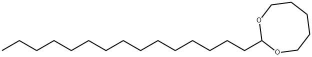2-Pentadecyl-1,3-dioxocane Structure