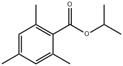 Benzoic acid, 2,4,6-triMethyl-, 1-Methylethyl ester Structure