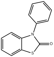 3-Phenylbenzothiazol-2(3H)-one Structure