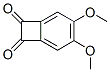 4,5-Dimethoxybenzocyclobutene-1,2-dione Structure