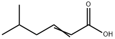 5-甲基-2-己烯酸, 41653-96-7, 结构式