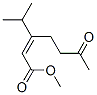 (E)-3-(1-Methylethyl)-6-oxo-2-heptenoic acid methyl ester Structure
