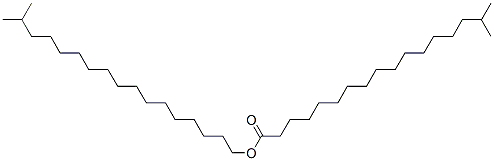 isooctadecyl isooctadecanoate Struktur