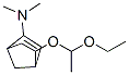 5-(1-Ethoxyethoxy)-N,N-dimethylbicyclo[2.2.1]hept-2-en-2-amine 结构式