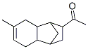 2-Acetyl-7-methyl-1,2,3,4,4a,5,8,8a-octahydro-1,4-methanonaphthalene Structure