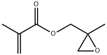 メタクリル酸2-メチルグリシジル 化学構造式