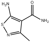 4-IsothiazolecarboxaMide, 5-aMino-3-Methyl- 结构式