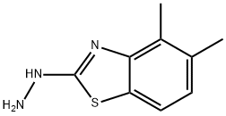 2(3H)-Benzothiazolone,4,5-dimethyl-,hydrazone(9CI) Structure