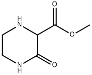 2-Piperazinecarboxylicacid,3-oxo-,methylester(9CI) Structure