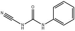 1-Cyano-3-phenylurea Structure