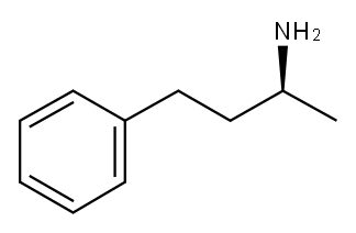 (S)-(+)-1-甲基-3-苯基丙胺 结构式