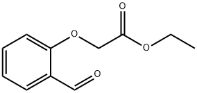 (2-甲酰基苯氧基)醋酸乙酯 结构式