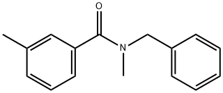 N-Benzyl-N-Methyl-3-MethylbenzaMide, 97% Structure