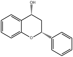 2H-1-Benzopyran-4-ol,3,4-dihydro-2-phenyl-,(2R,4R)-(9CI) 结构式