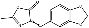 2-Methyl-4-(1,3-benzodioxole-5-ylmethylene)-2-oxazoline-5-one|