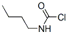 N-(クロロホルミル)ブチルアミン 化学構造式