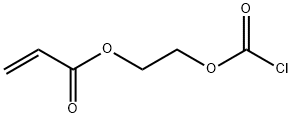 2-[(chlorocarbonyl)oxy]ethyl acrylate Structure