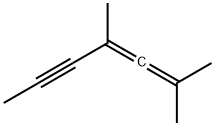 2,4-Dimethyl-2,3-heptadien-5-yne Structure
