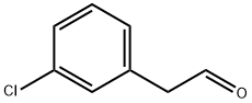 (3-クロロフェニル)アセトアルデヒド 化学構造式