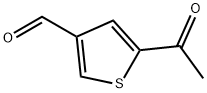 5-乙酰基噻吩-3-甲醛, 41907-99-7, 结构式