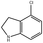 4-氯吲哚啉, 41910-64-9, 结构式