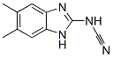 Cyanamide, (5,6-dimethyl-1H-benzimidazol-2-yl)- (9CI) Structure