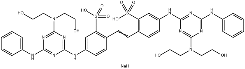 Dinatrium-4,4'-bis[6-anilino-[4-[bis(2-hydroxyethyl)amino]-1,3,5-triazin-2-yl]amino]stilben-2,2'-disulfonat