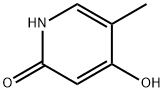 2(1H)-Pyridinone,4-hydroxy-5-methyl-(9CI) Struktur