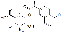 ナプロキセングルクロニド 化学構造式
