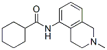 N-(1,2,3,4-Tetrahydro-2-methylisoquinolin-5-yl)cyclohexanecarboxamide Structure