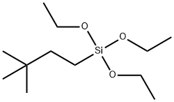 (3,3-dimethylbutyl)triethoxysilane Structure
