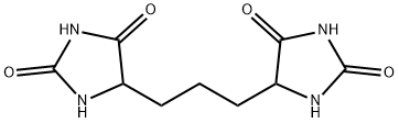 5,5'-(propane-1,3-diyl)bisimidazolidine-2,4-dione Structure