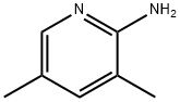 3,5-二甲基吡啶-2-胺 结构式