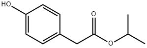 Benzeneacetic acid, 4-hydroxy-, 1-Methylethyl ester Struktur