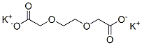 dipotassium 2,2'-[ethylenebis(oxy)]bisacetate  Structure
