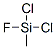 ジクロロフルオロ(メチル)シラン 化学構造式
