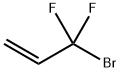 3-ブロモ-3,3-ジフルオロプロペン 化学構造式