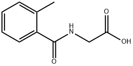 2-甲基马尿酸, 42013-20-7, 结构式