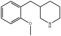 3-(2-METHOXY-BENZYL)-PIPERIDINE Structure