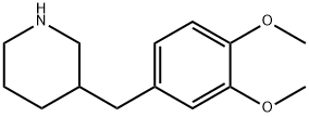 3-(3,4-DIMETHOXY-BENZYL)-PIPERIDINE Structure